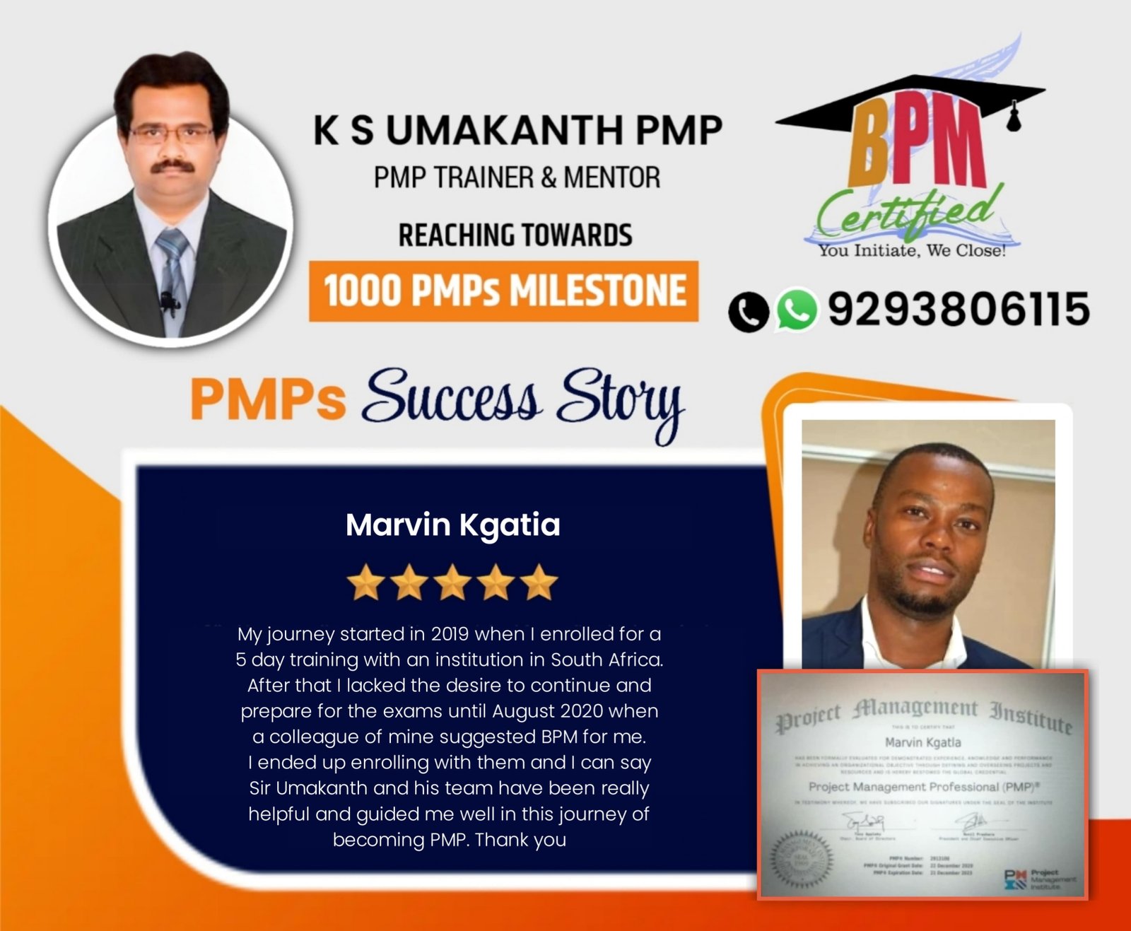 BPM Certified Training Session