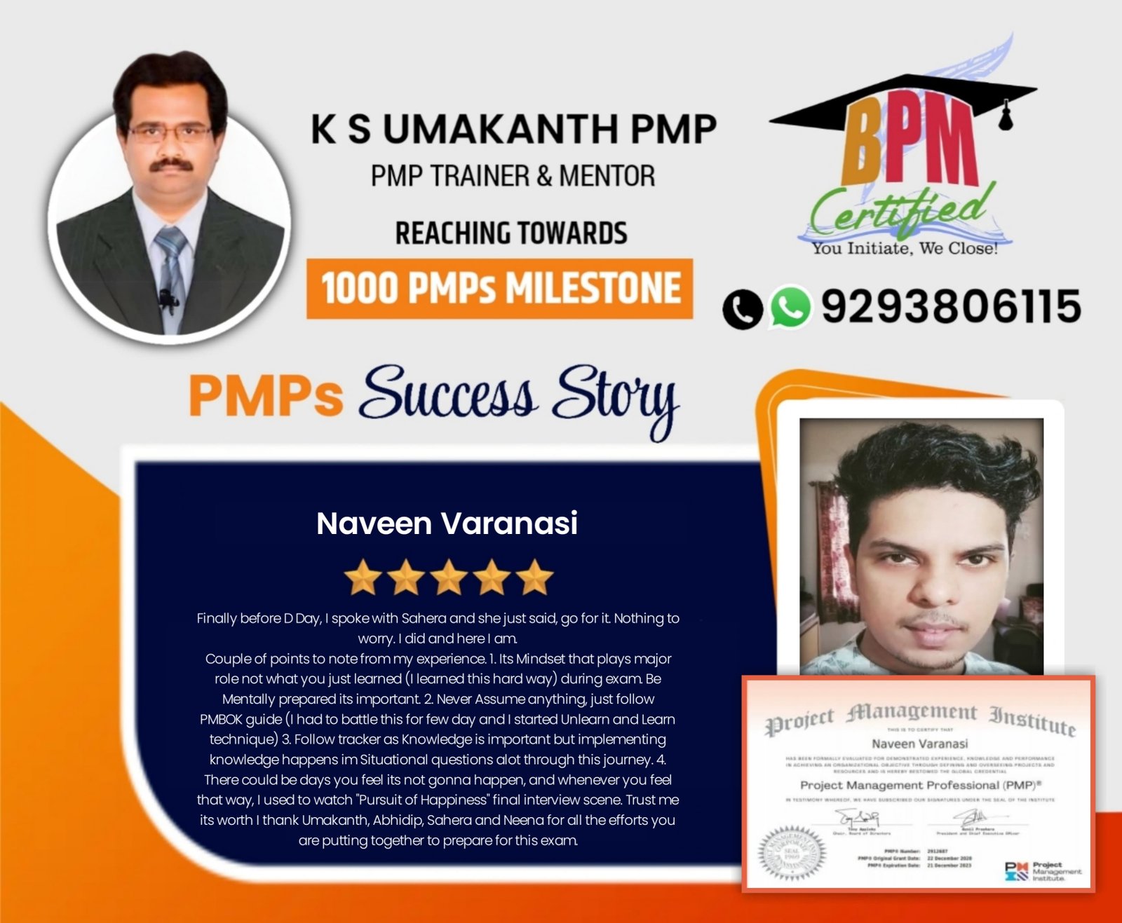 BPM Certified Training Session