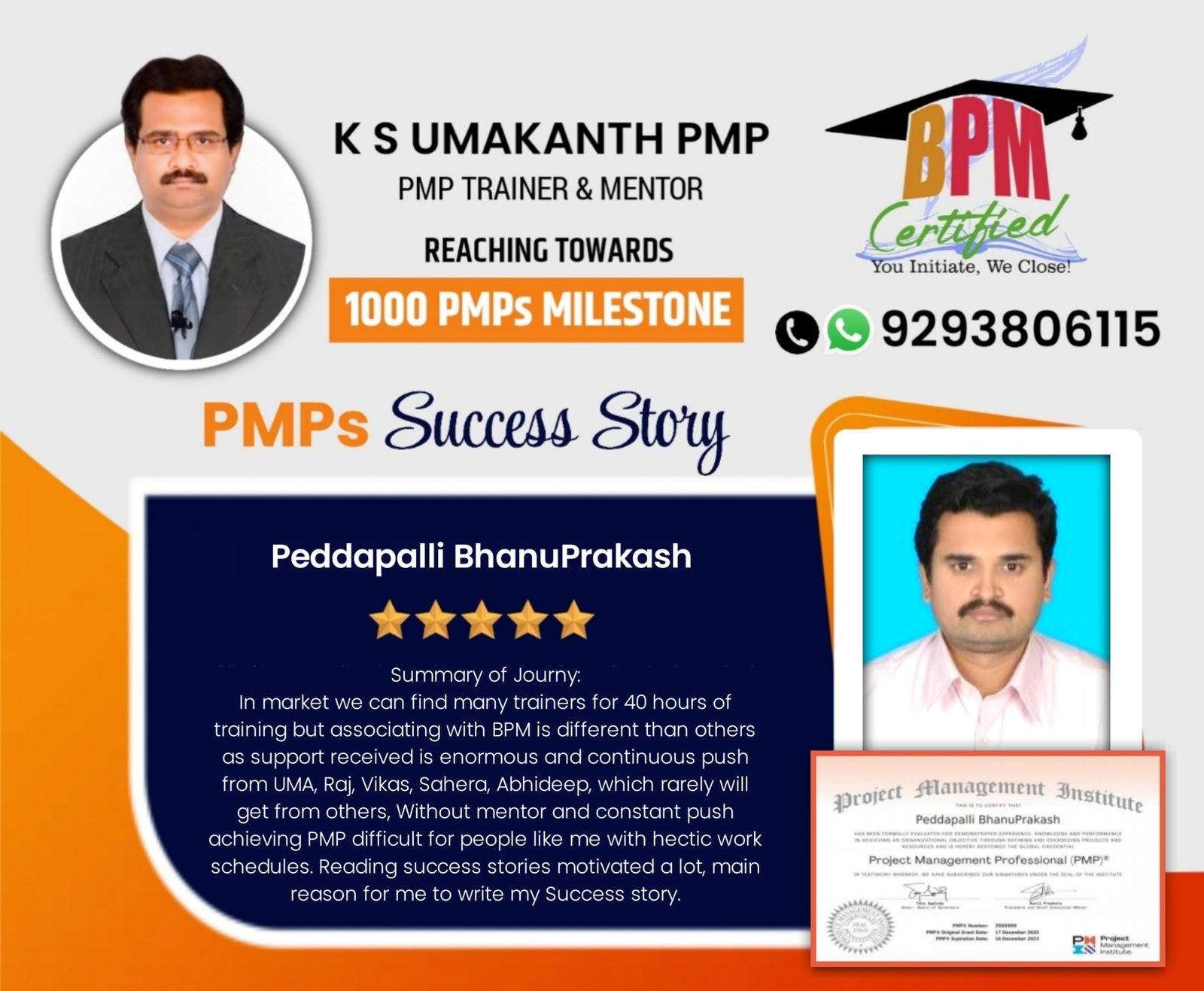 BPM Certified Training Session