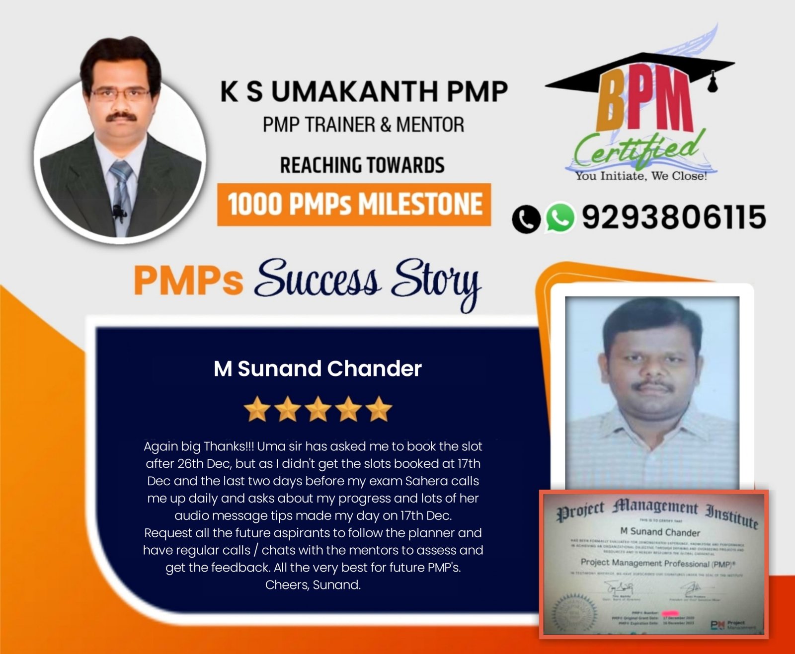 BPM Certified Training Session