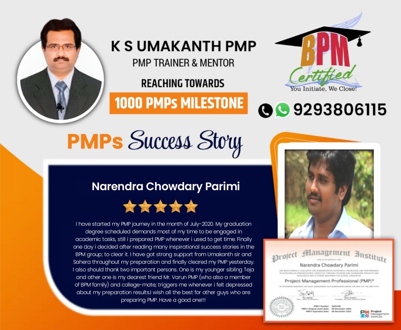 BPM Certified Training Session