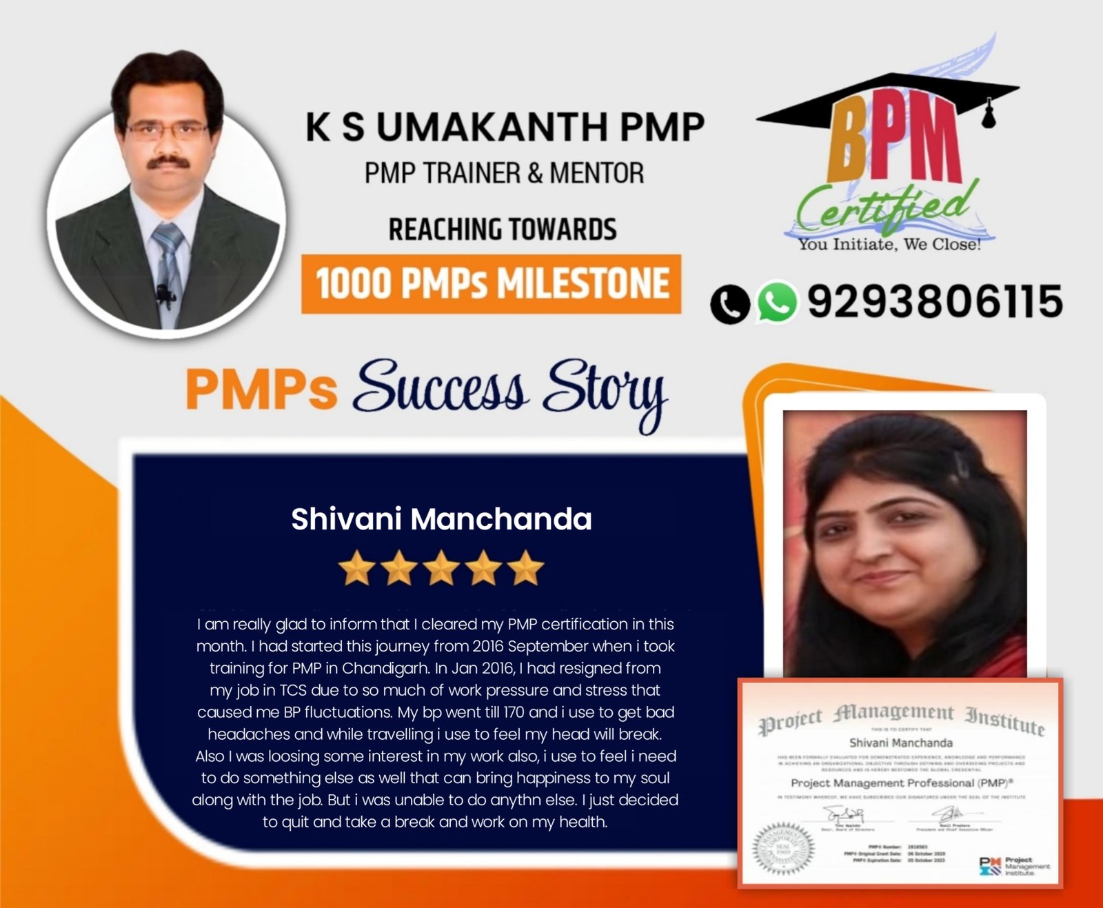 BPM Certified Training Session