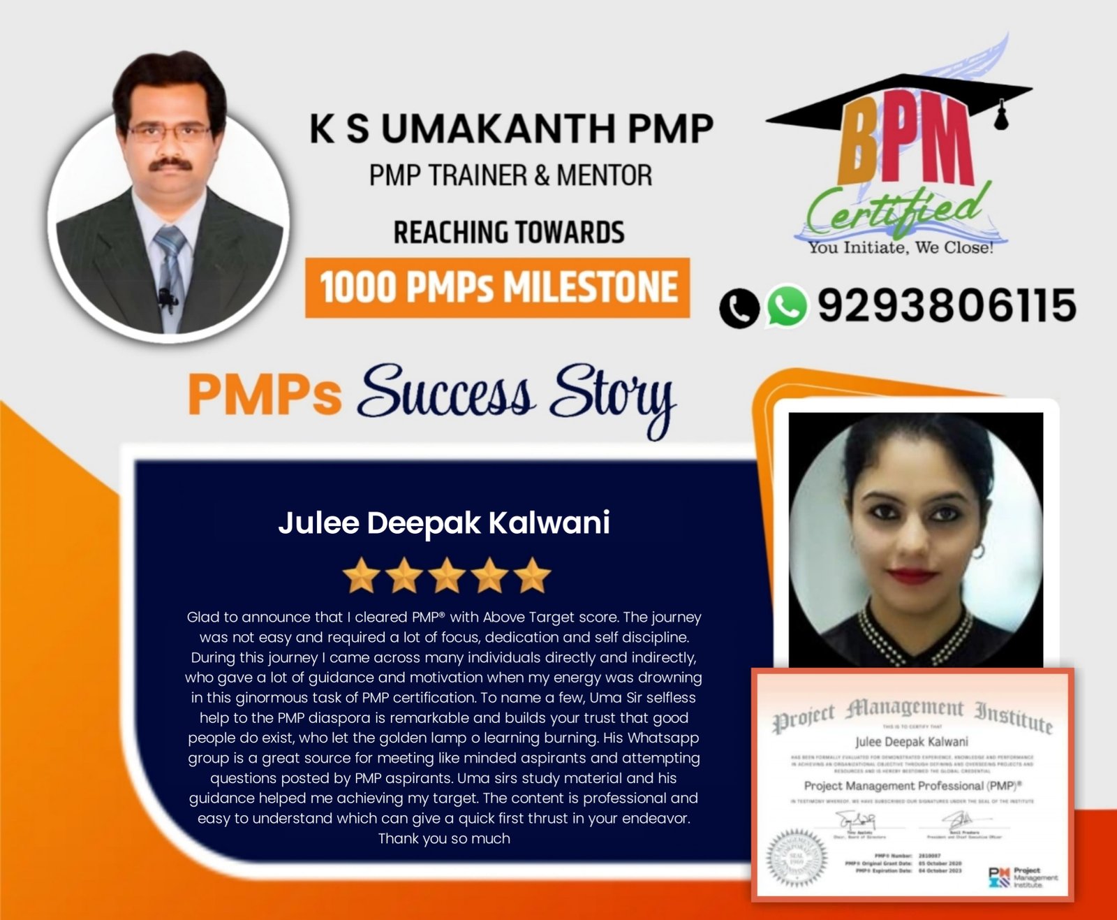 BPM Certified Training Session