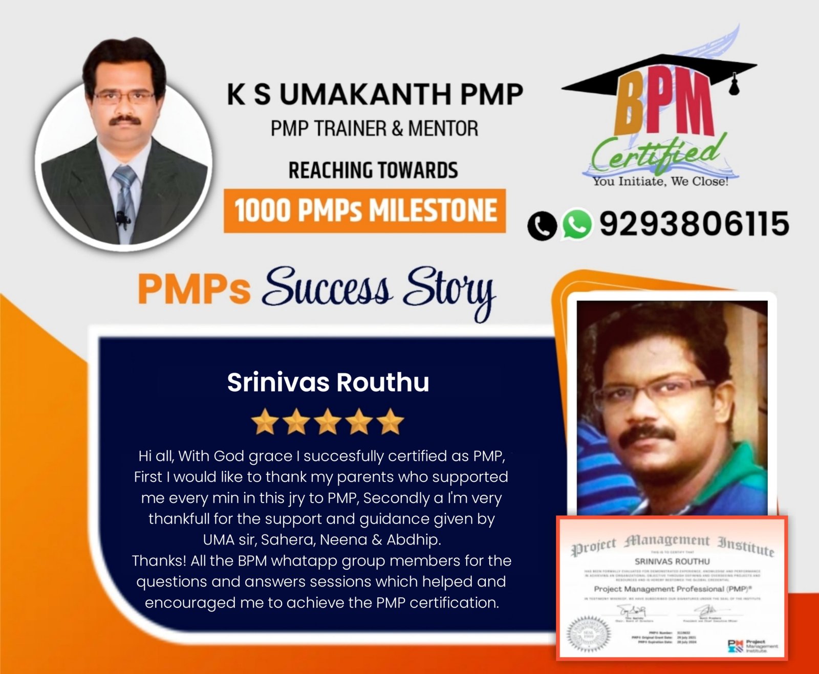 BPM Certified Training Session