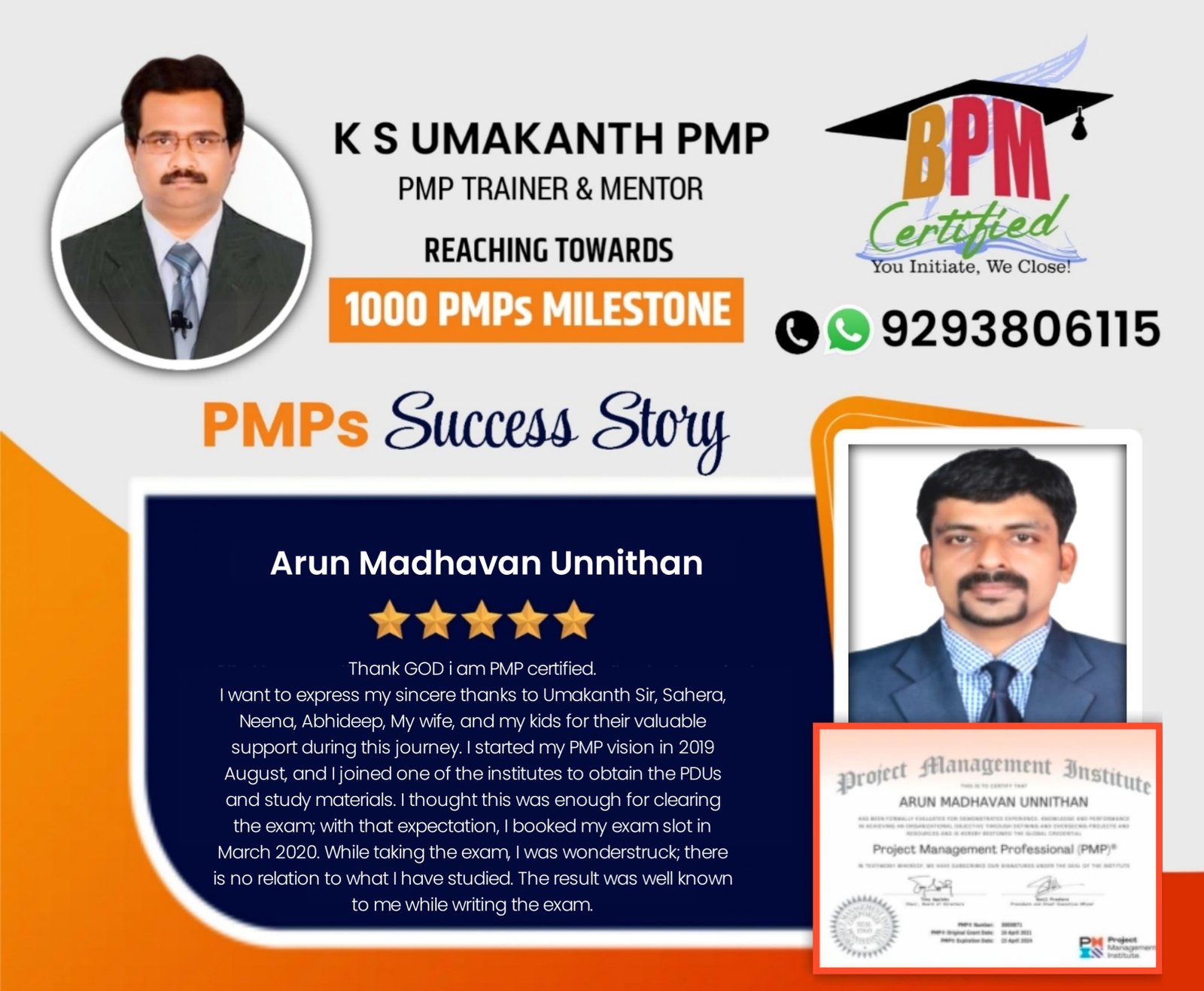 BPM Certified Training Session