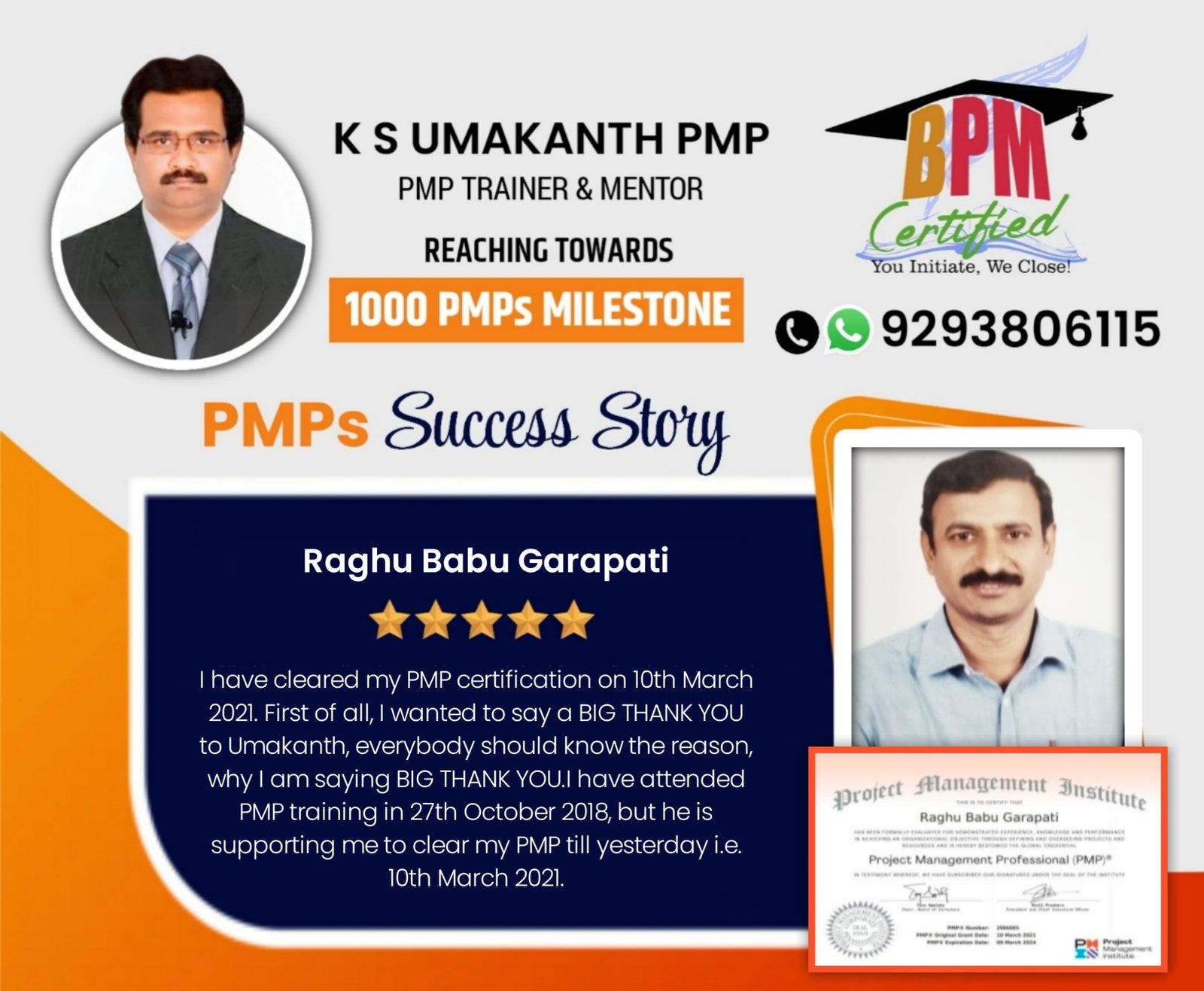 BPM Certified Training Session