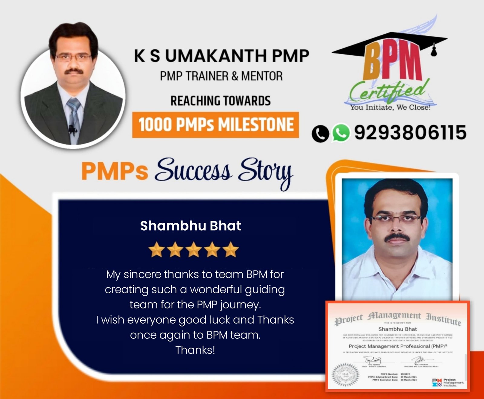 BPM Certified Training Session