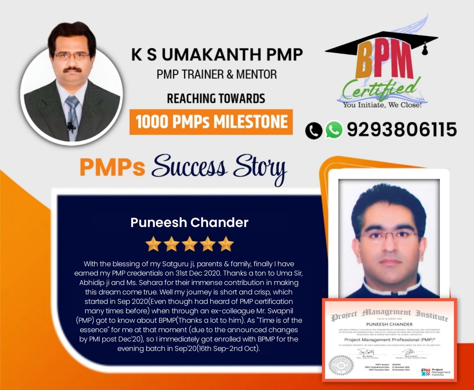 BPM Certified Training Session