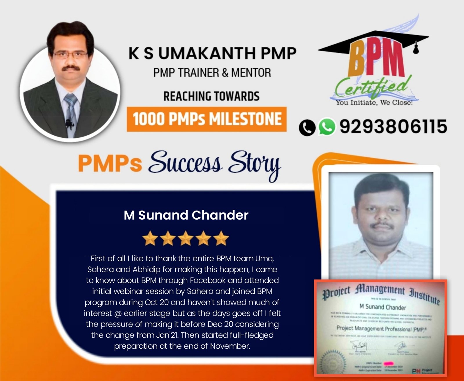 BPM Certified Training Session